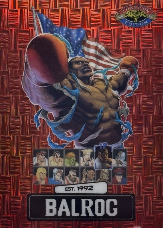 2025 Street Fighter 2: Champion Edition #PSA-12 Red Matrix /100