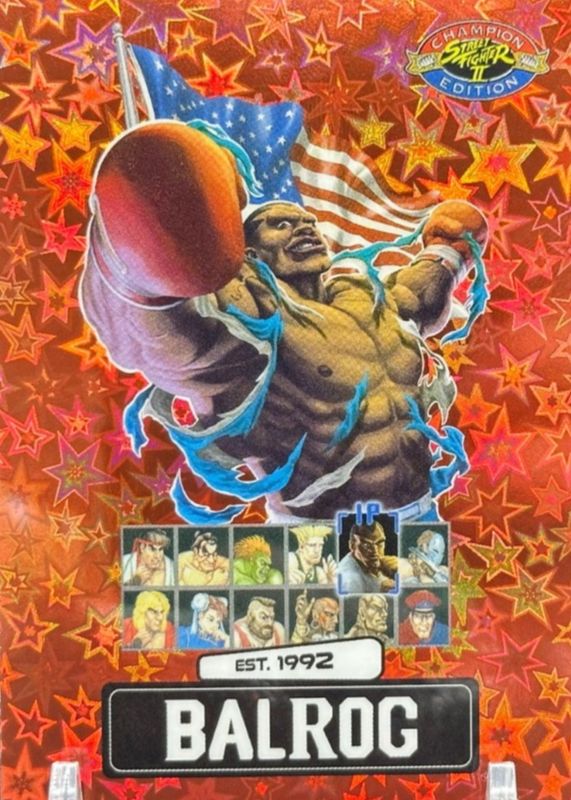 2025 Street Fighter 2: Champion Edition #PSA-10 Red Stars /100