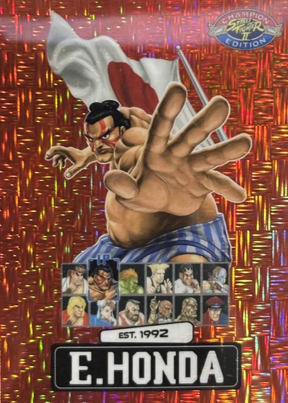 2025 Street Fighter 2: Champion Edition #PSA-12 Red Matrix /100