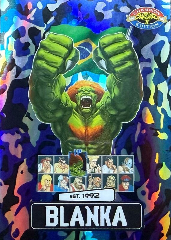 2025 Street Fighter 2: Champion Edition #PSA-15 Blue Camo /100