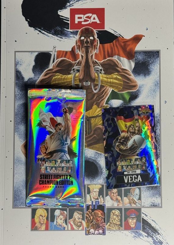 2025 Street Fighter 2: Champion Edition #PSA-15 Blue Camo /100
