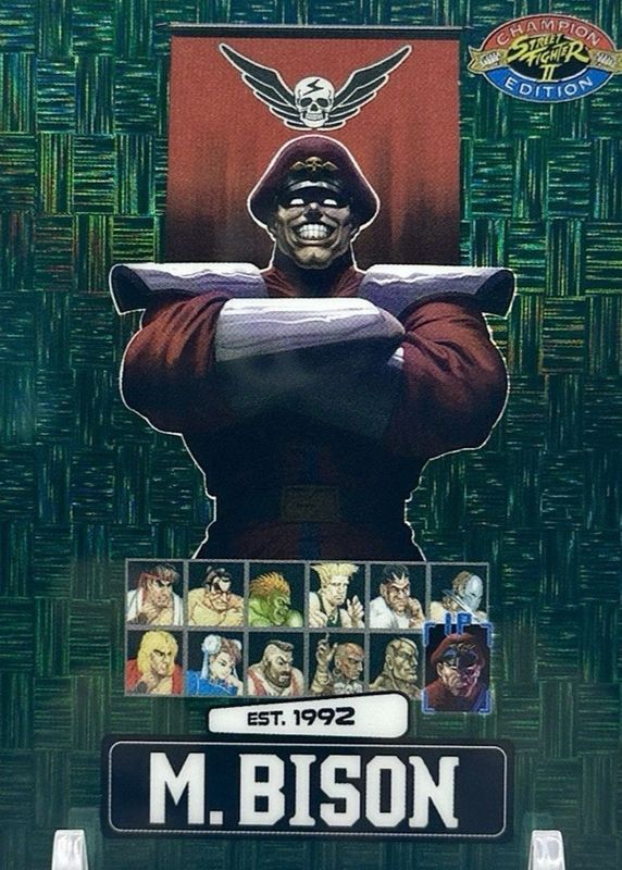 2025 Street Fighter 2: Champion Edition #PSA-20 Green Matrix /100