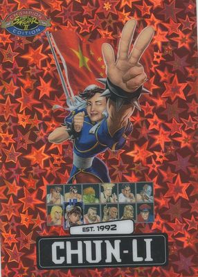 2025 Street Fighter 2: Champion Edition #PSA-10 Red Stars /100