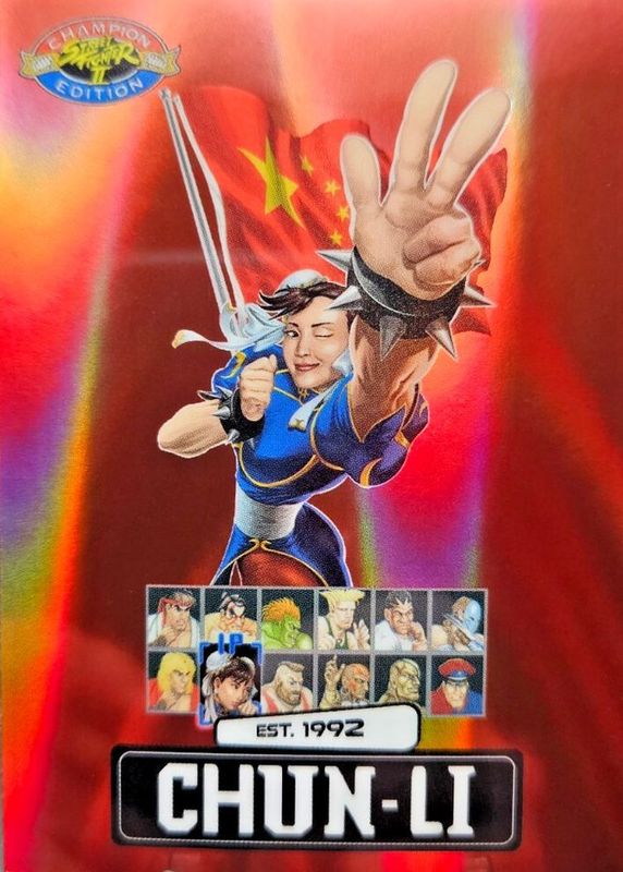 2025 Street Fighter 2: Champion Edition #PSA-9 Red /100