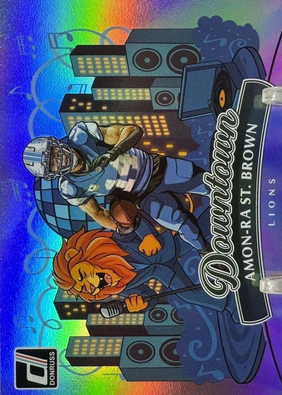 2025 Donruss #4 Downtown Horizontal /(SSP)