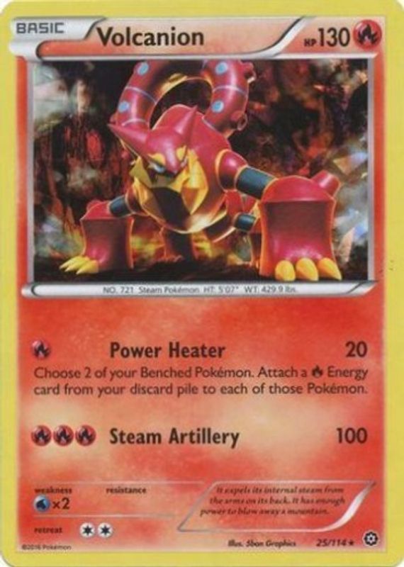 2016 XY: Steam Siege #025/114 Promo (Cracked Ice)