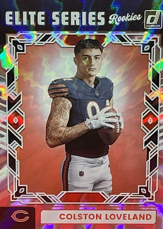 Colston Loveland 2025 Donruss #ESR-CLD The Elite Series Rookies RAW
