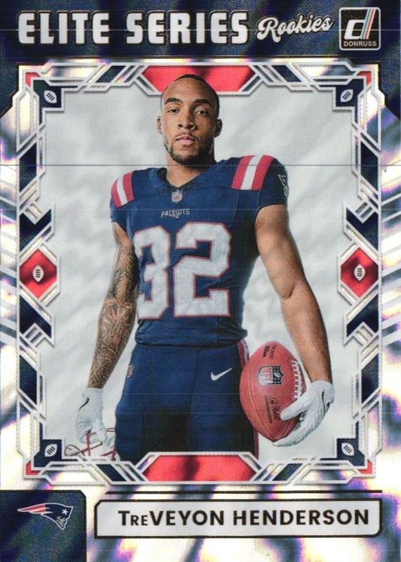 TreVeyon Henderson 2025 Donruss #ESR-THN The Elite Series Rookies RAW