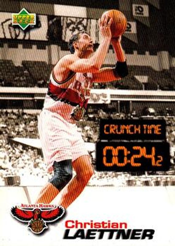 Christian Laettner 1997 Upper Deck Nestle Crunch Time #CT12 Base RAW