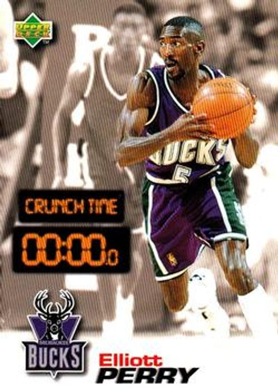 Elliot Perry 1997 Upper Deck Nestle Crunch Time #CT03 Base RAW
