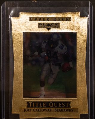 1997 Upper Deck Black Diamond #TQ19 Title Quest /100