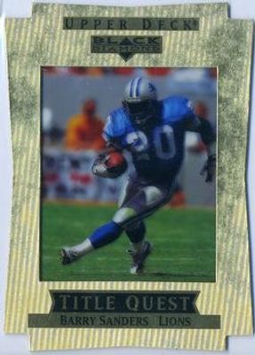 1997 Upper Deck Black Diamond #TQ9 Title Quest /100