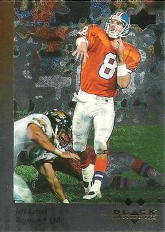Jeff Lewis 1997 Upper Deck Black Diamond #119 Base RAW