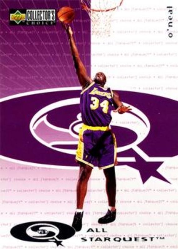 Shaquille O'Neal 1997 Collector's Choice #AS5 All StarQuest RAW