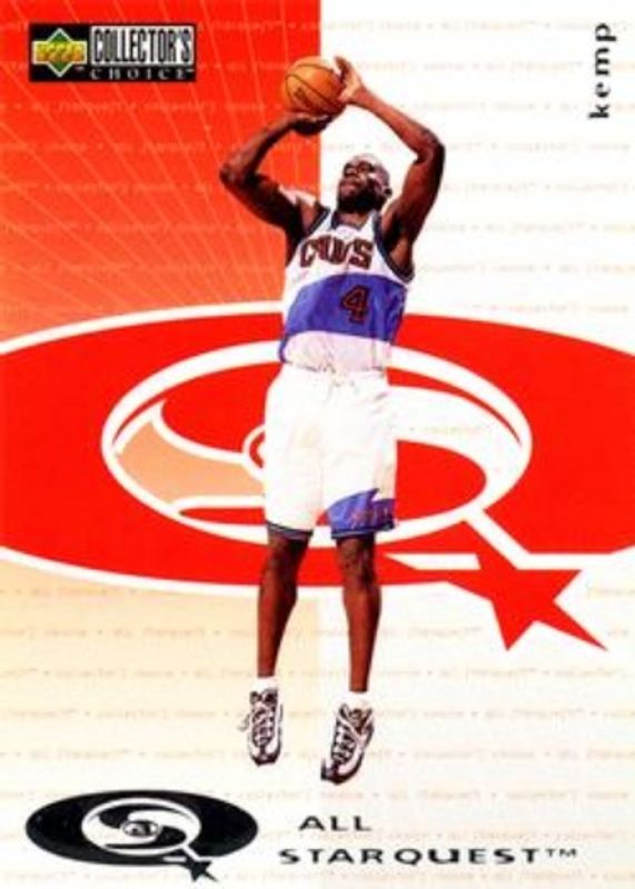 Shawn Kemp 1997 Collector's Choice #AS9 All StarQuest RAW