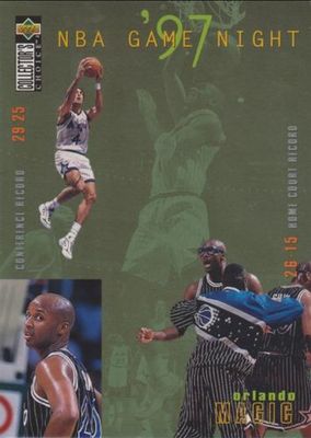 1997 Upper Deck Collector's Choice #GN4 NBA Game Night 3x5