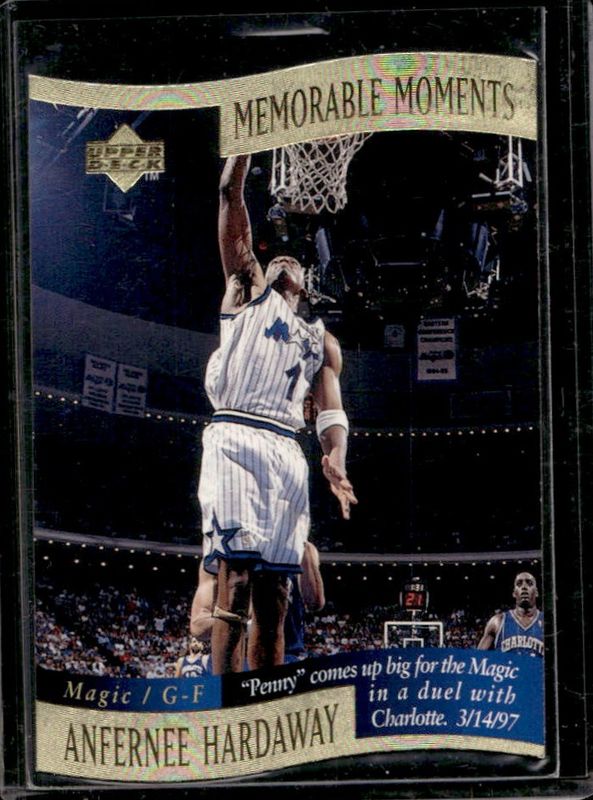 Anfernee Hardaway 1997 Collector's Choice #3 Memorable Moments RAW