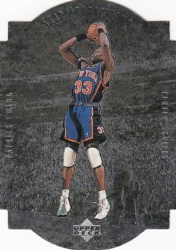 Patrick Ewing 1997 Collector's Choice #SA10 Star Attractions RAW