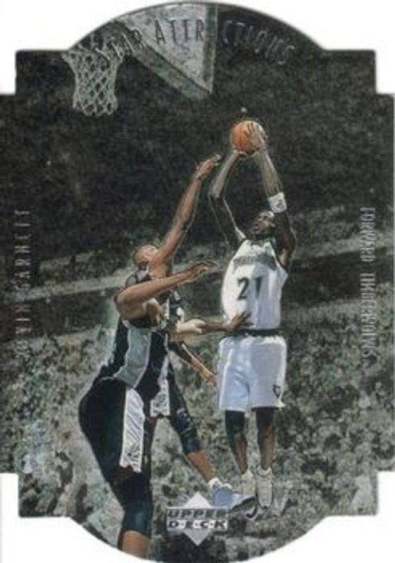 Kevin Garnett 1997 Collector's Choice #SA12 Star Attractions RAW