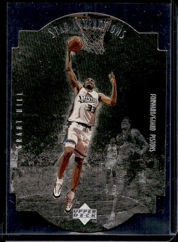 Grant Hill 1997 Collector's Choice #SA17 Star Attractions RAW