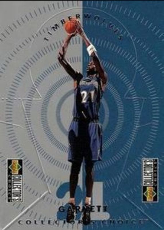 Kevin Garnett 1997 Collector's Choice #M16 NBA Miniatures RAW
