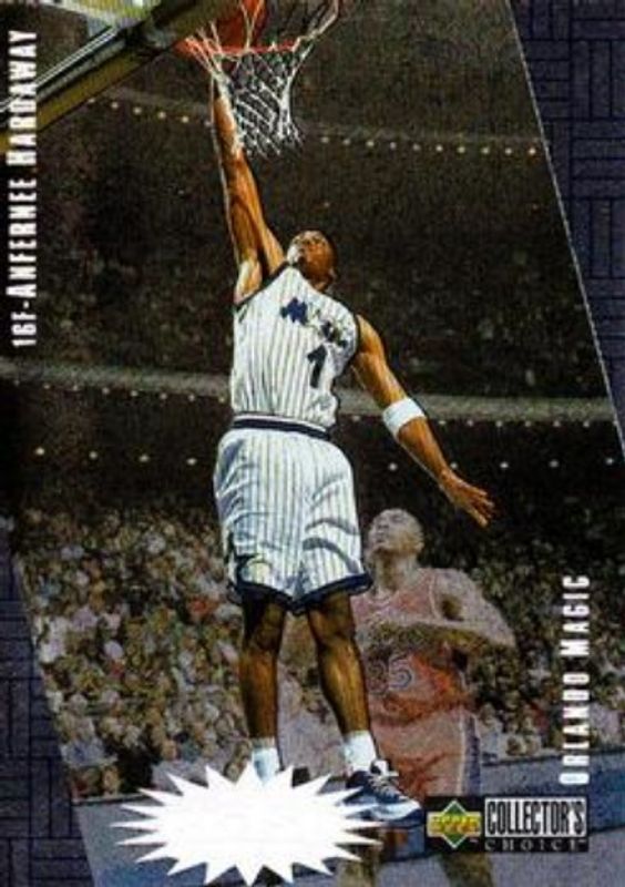 Anfernee Hardaway 1997 Collector's Choice #R19 You Crash the Game Scoring Exchange RAW