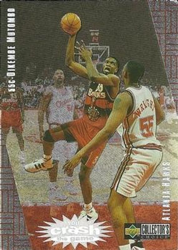 Dikembe Mutombo 1997 Collector's Choice #R1 You Crash the Game Scoring Exchange RAW