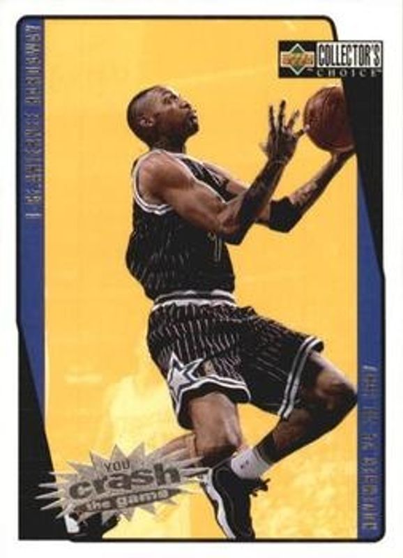 Anfernee Hardaway 1997 Collector's Choice #C19a You Crash the Game Scoring RAW