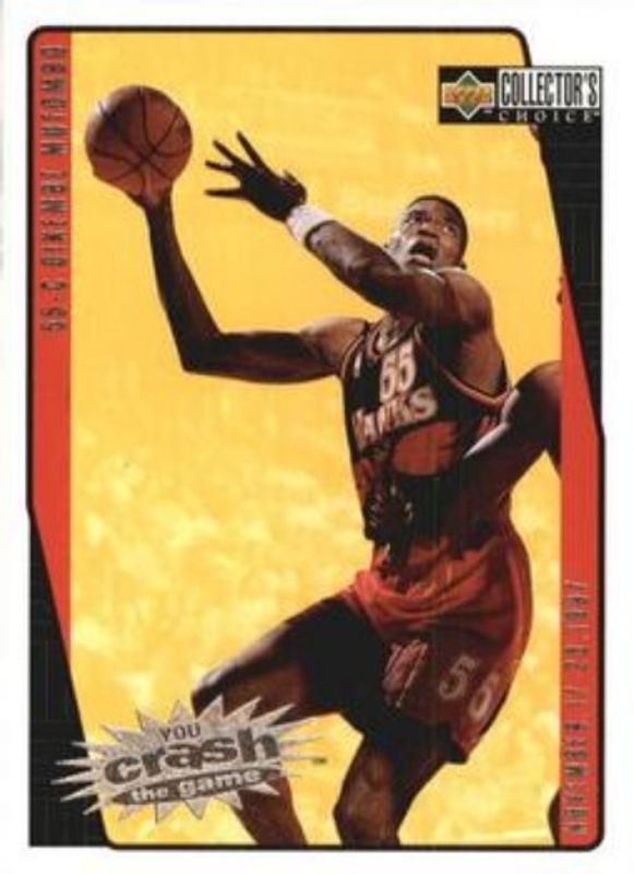 Dikembe Mutombo 1997 Collector's Choice #C1a You Crash the Game Scoring RAW