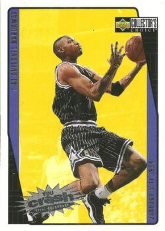 Anfernee Hardaway 1997 Collector's Choice #C19b You Crash the Game Scoring RAW