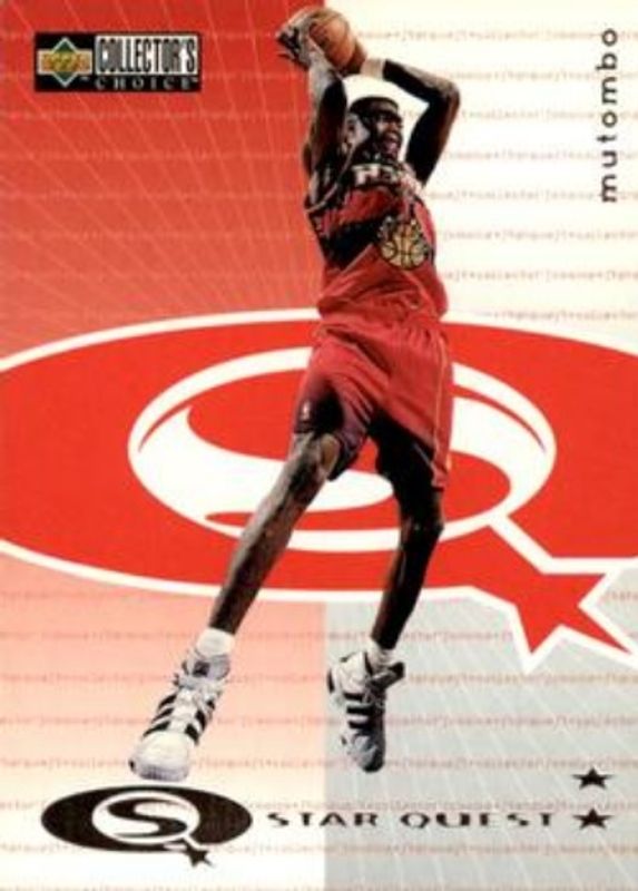 Dikembe Mutombo 1997 Collector's Choice #SQ56 StarQuest RAW