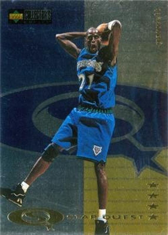Kevin Garnett 1997 Collector's Choice #SQ85 StarQuest RAW