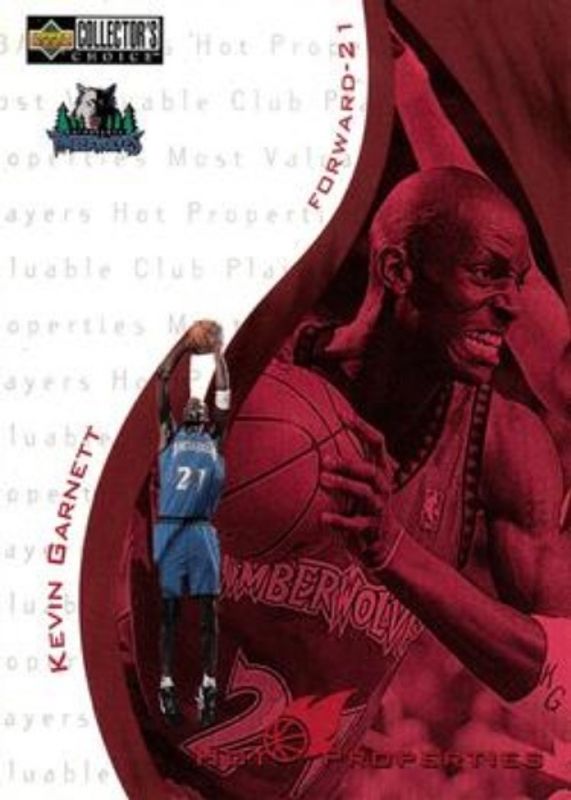 Kevin Garnett 1997 Collector's Choice #371 Base RAW