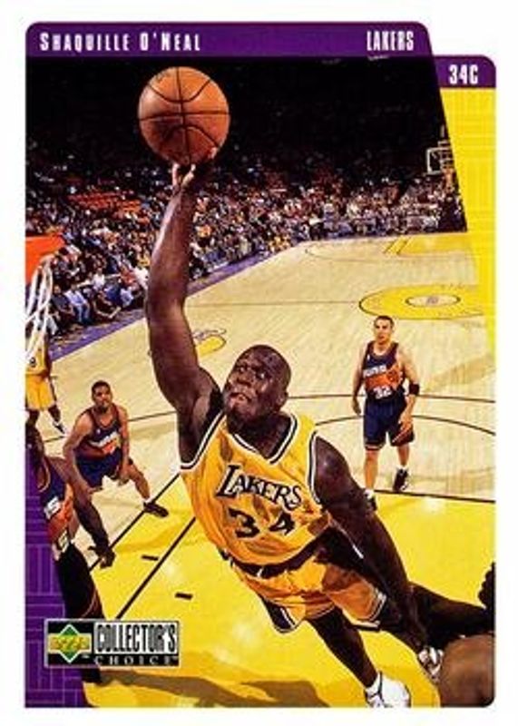 Shaquille O'Neal 1997 Collector's Choice #67 Base RAW