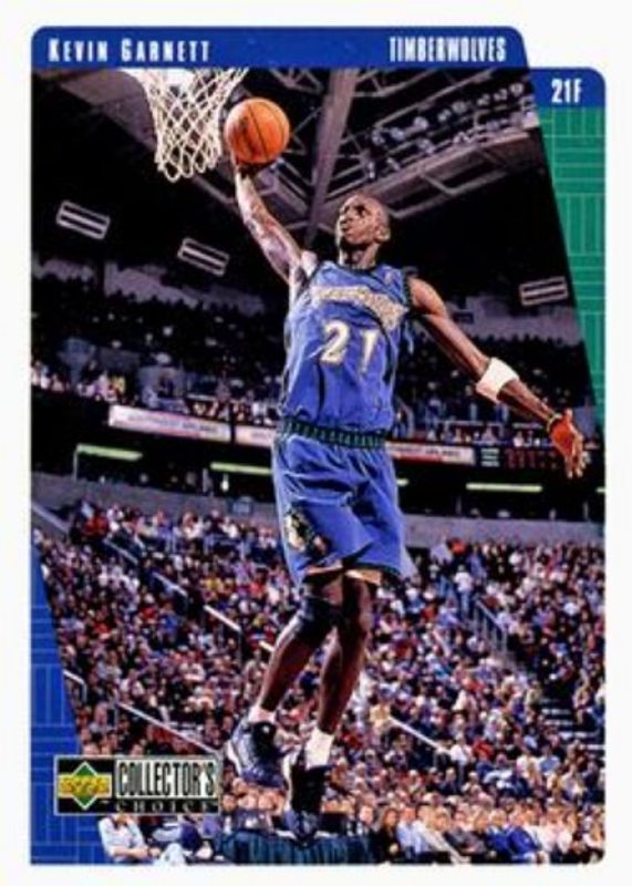 Kevin Garnett 1997 Collector's Choice #80 Base RAW