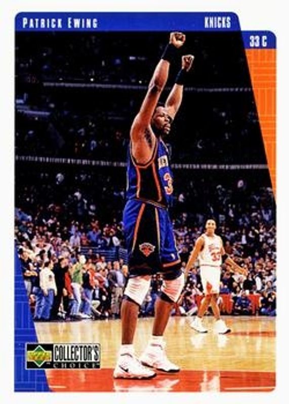 Patrick Ewing 1997 Collector's Choice #291 Base RAW