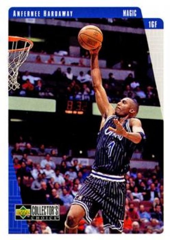 Anfernee Hardaway 1997 Collector's Choice #100 Base RAW