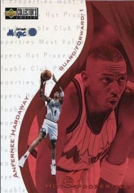 Anfernee Hardaway 1997 Collector's Choice #374 Base RAW