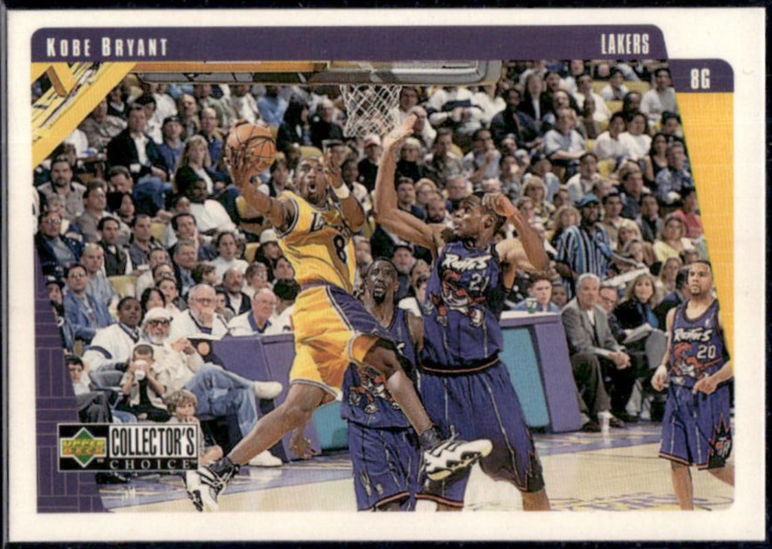 Kobe Bryant 1997 Collector's Choice #64 Base RAW