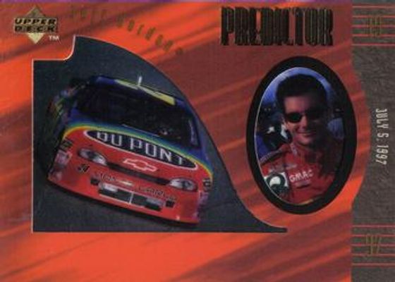 1997 Upper Deck Road to the Cup #PR2 Predictor Plus Cels Exchange