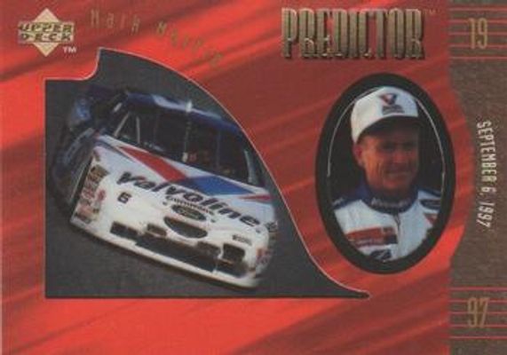 1997 Upper Deck Road to the Cup #PR16 Predictor Plus Cels Exchange