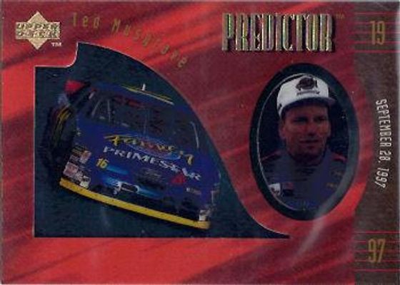1997 Upper Deck Road to the Cup #PR19 Predictor Plus Cels Exchange