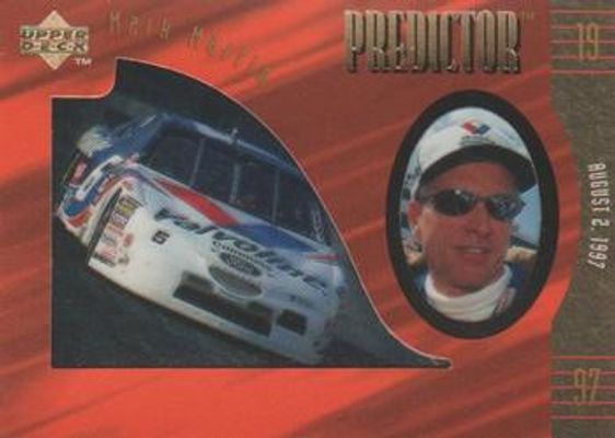 1997 Upper Deck Road to the Cup #PR8 Predictor Plus Cels Exchange