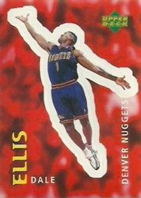1997 Upper Deck NBA Stickers (European) #17 Base