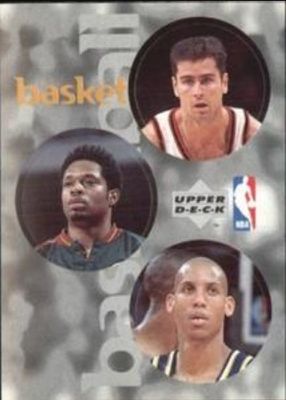1997 Upper Deck NBA Stickers (European) #46-/-134-/-236 Base
