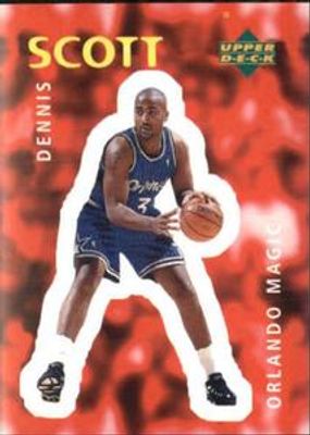 1997 Upper Deck NBA Stickers (European) #292 Base