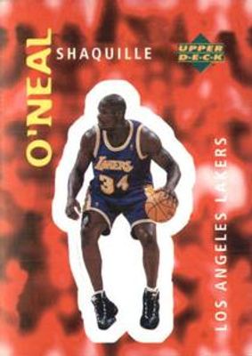 1997 Upper Deck NBA Stickers (European) #63 Base