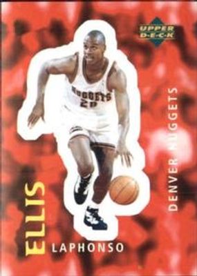 1997 Upper Deck NBA Stickers (European) #16 Base