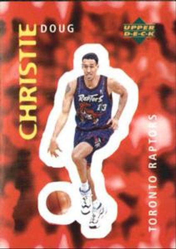 1997 Upper Deck NBA Stickers (European) #312 Base