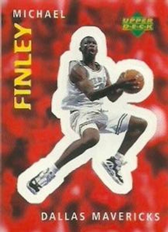 1997 Upper Deck NBA Stickers (European) #12 Base